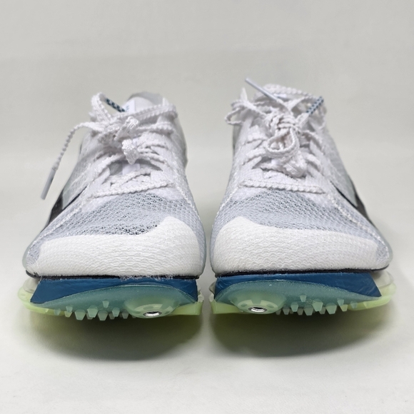 Nike Air Zoom Victory 2 Track Spikes White Green FD8411-100 Men’s Size 7 New - Picture 8 of 12
